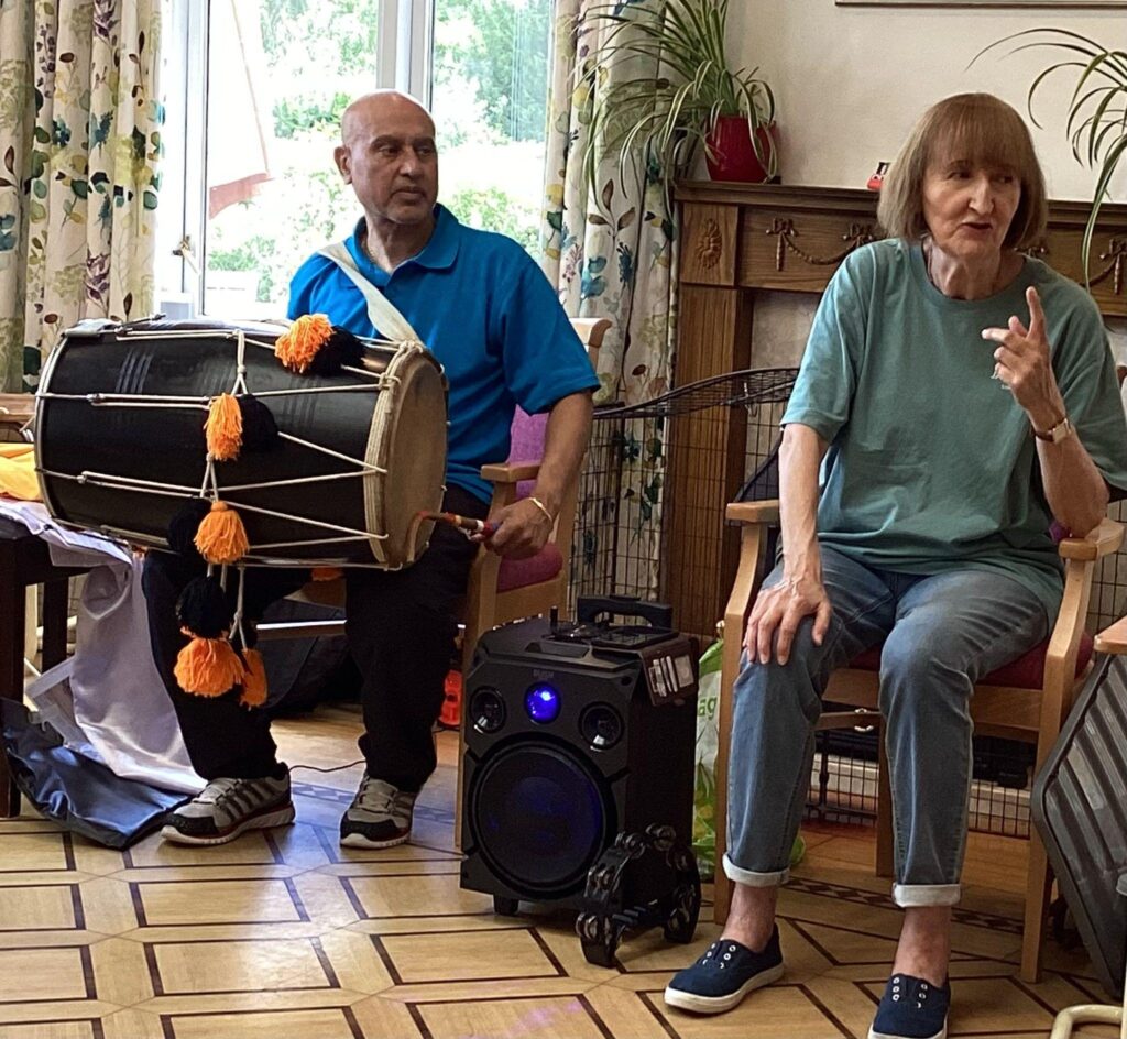 In2Culture performing Bhangra style music.