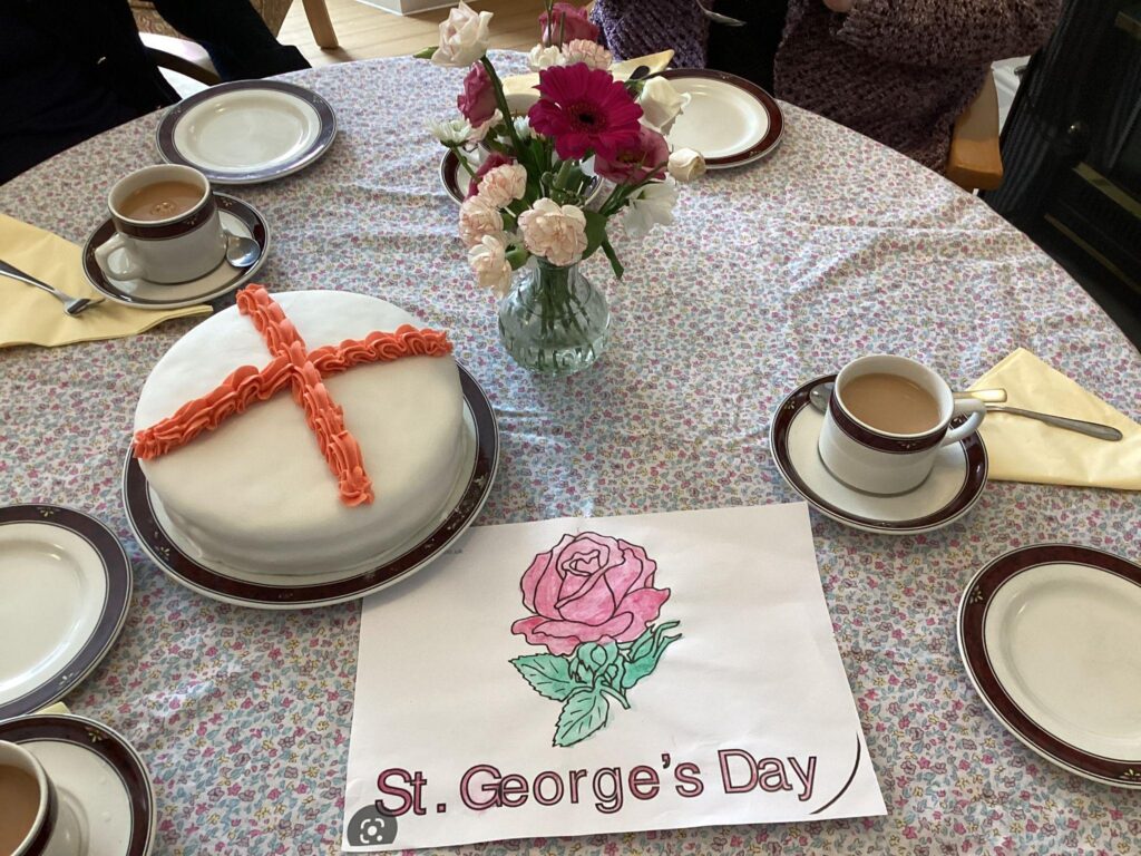 St George’s Day Coffee Morning.
